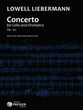 Concerto for Cello and Orchestra, Op. 132 Cello and Piano Reduction cover